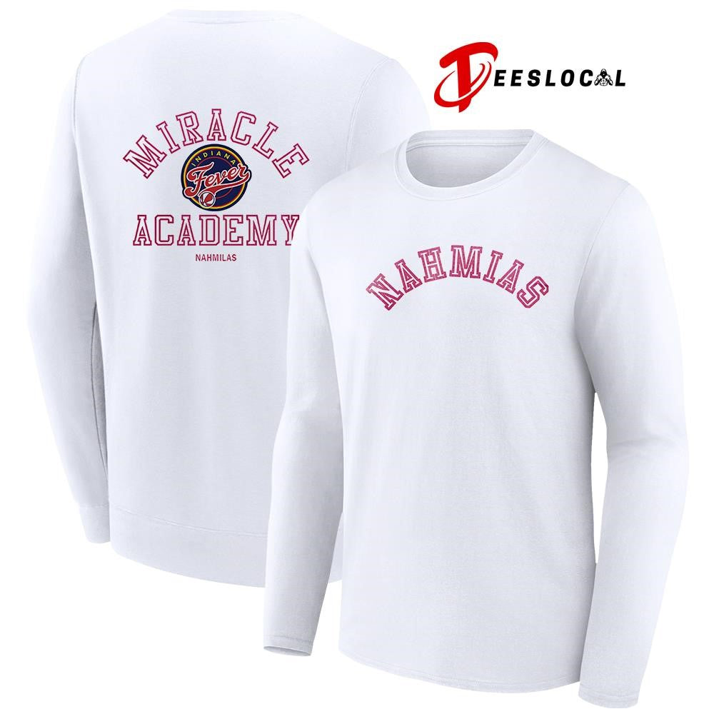 Indiana Fever x Nahmias miracle academy logo shirt Unisex