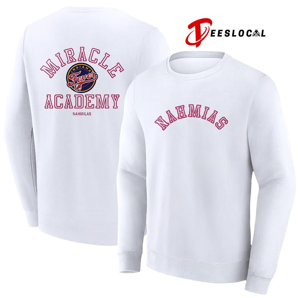Indiana Fever x Nahmias miracle academy logo shirt Unisex