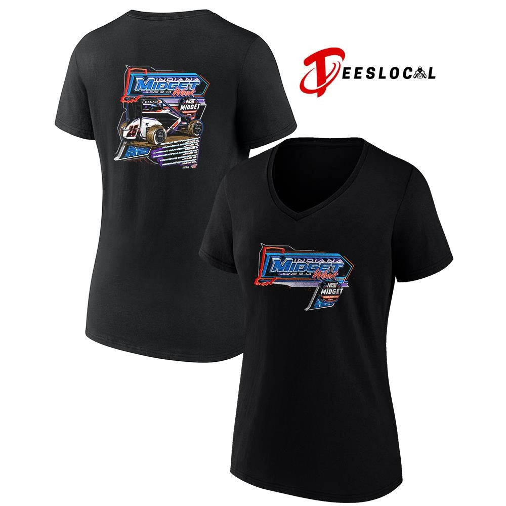 Indiana Midget week car racing graphic shirt Unisex