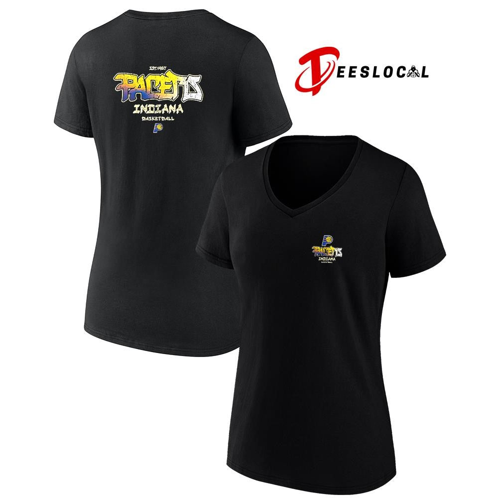 Indiana Pacers Jersey Knit basketball est 1967 logo shirt Unisex