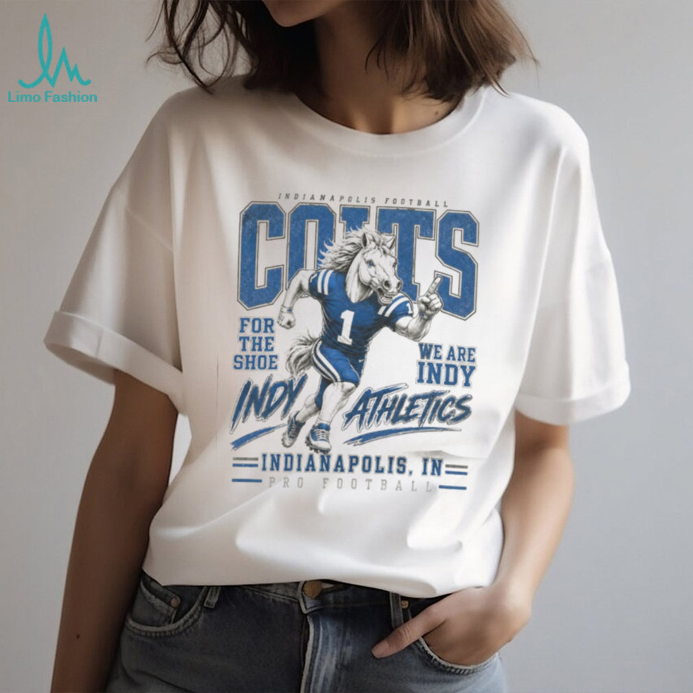 Indianapolis Colts Mascot For The Shoe Football Shirt