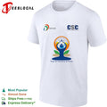 International Day of Yoga 21st June Digital India CSC Yoga for Harmony and Peace shirt Unisex