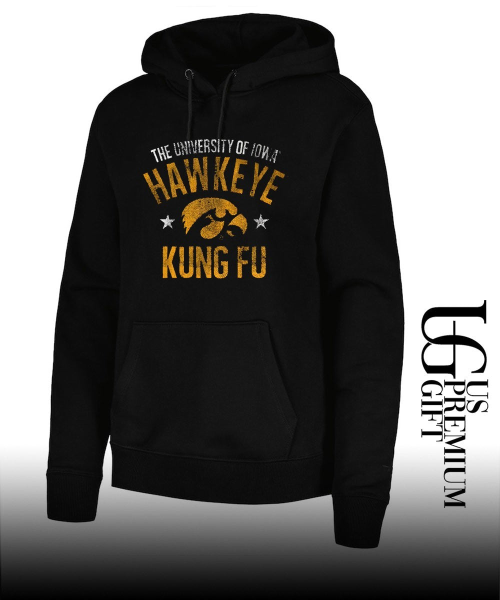 Iowa Hawkeyes NCAA The University of Iowa Hawkeye Kung Fu shirt Unisex