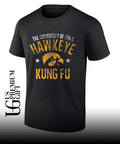 Iowa Hawkeyes NCAA The University of Iowa Hawkeye Kung Fu shirt Unisex