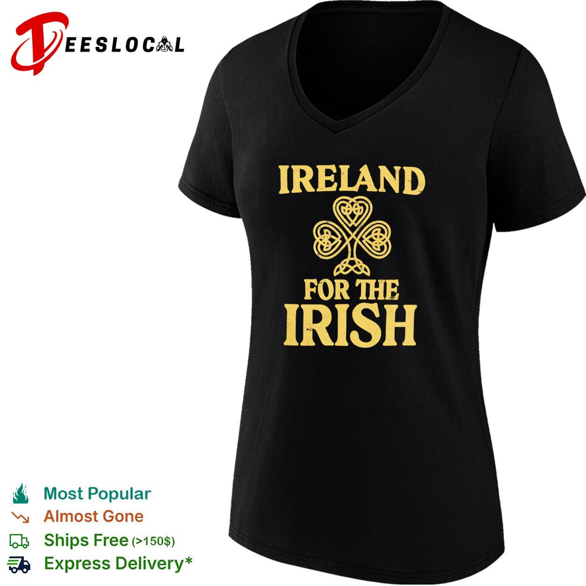 Ireland for the Irish Celtic Shamrock shirt Unisex