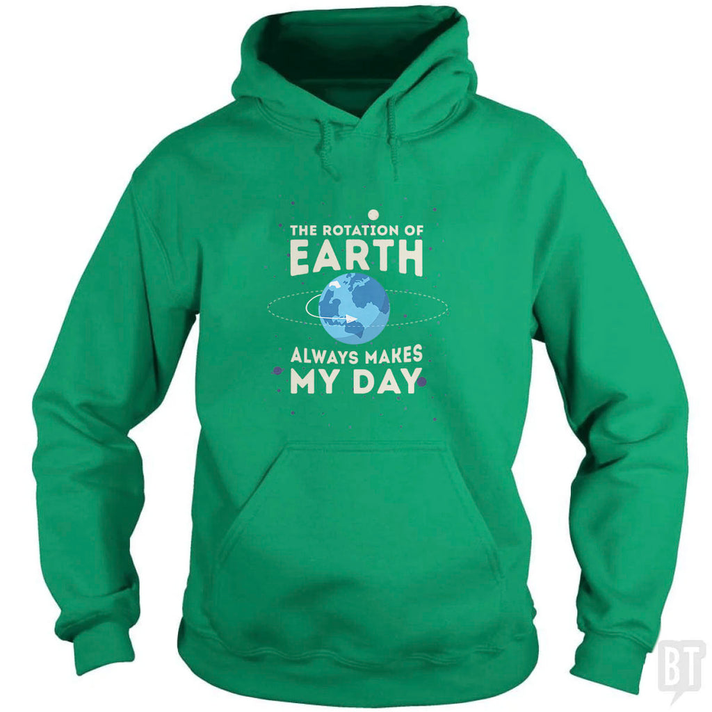 Earth Rotation Hoodie