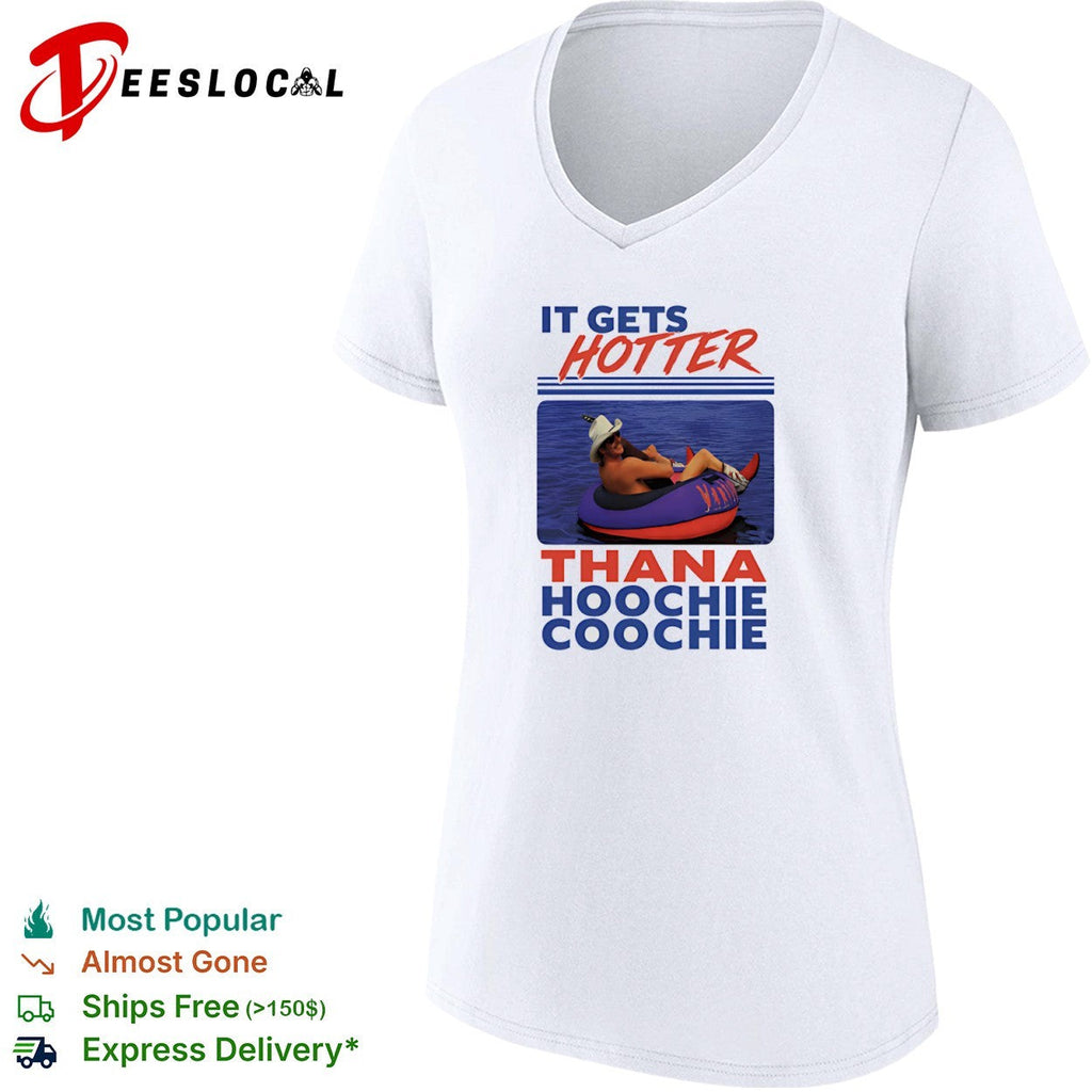 It Gets Hotter Thana Hoochie Coochie Alan Jackson shirt Unisex