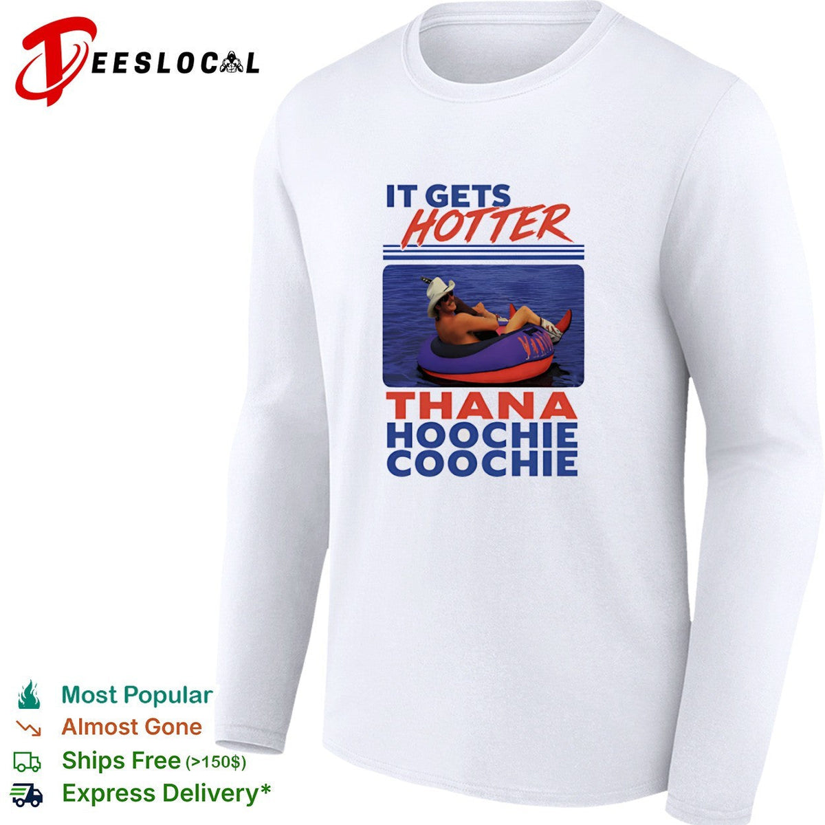 It Gets Hotter Thana Hoochie Coochie Alan Jackson shirt Unisex