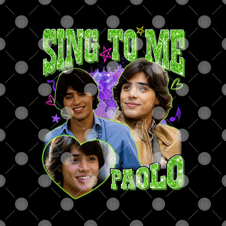 Izzie McGuire Sing To Me Paolo T Shirt Unisex