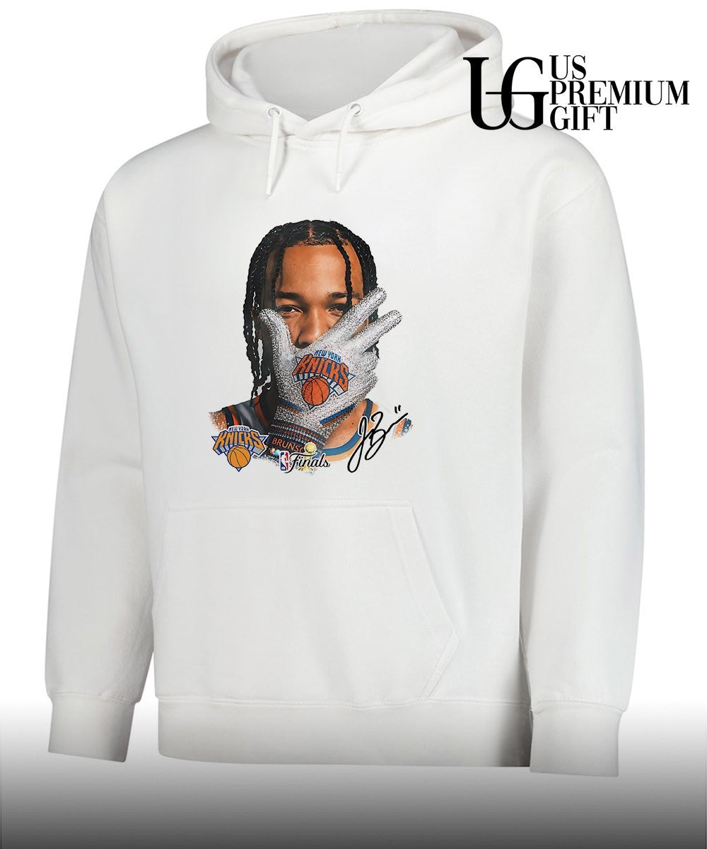 Jalen Brunson Iced Out Glove Knicks finals portrait Unisex