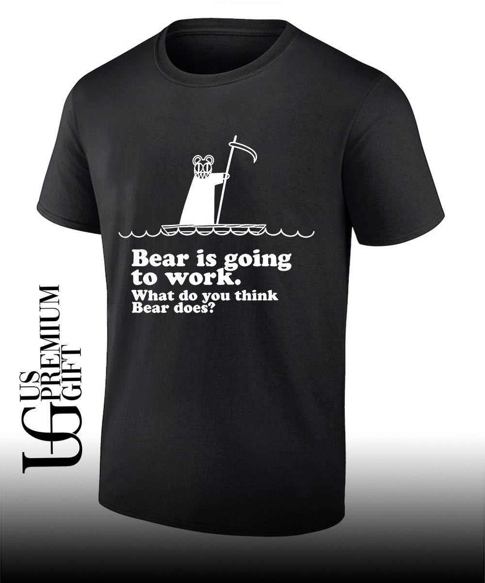 Jason Bateman NBA 2026 Finals Game 3 Radiohead Bear Is Going To Work shirt Unisex