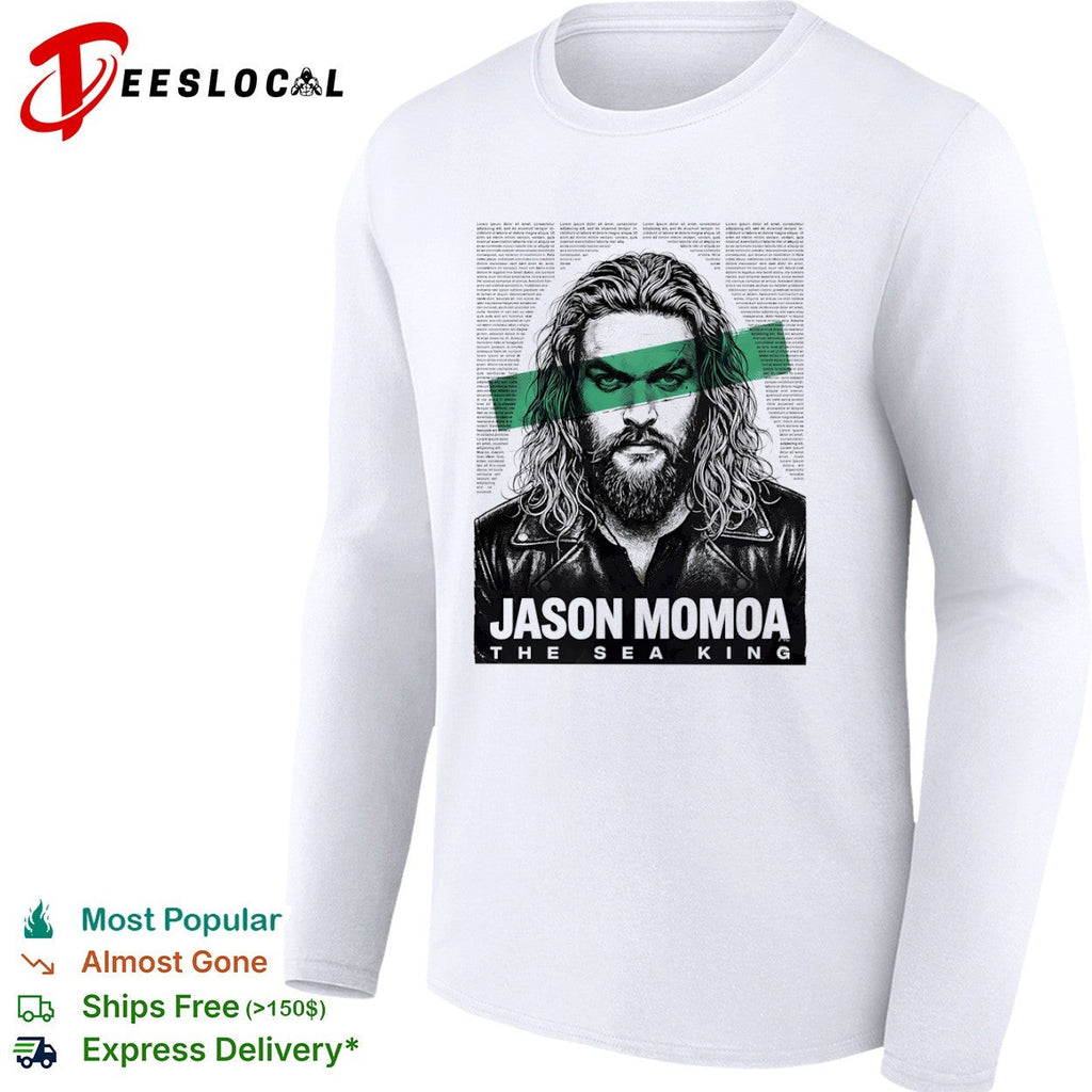 Jason Momoa the Sea King portrait shirt Unisex