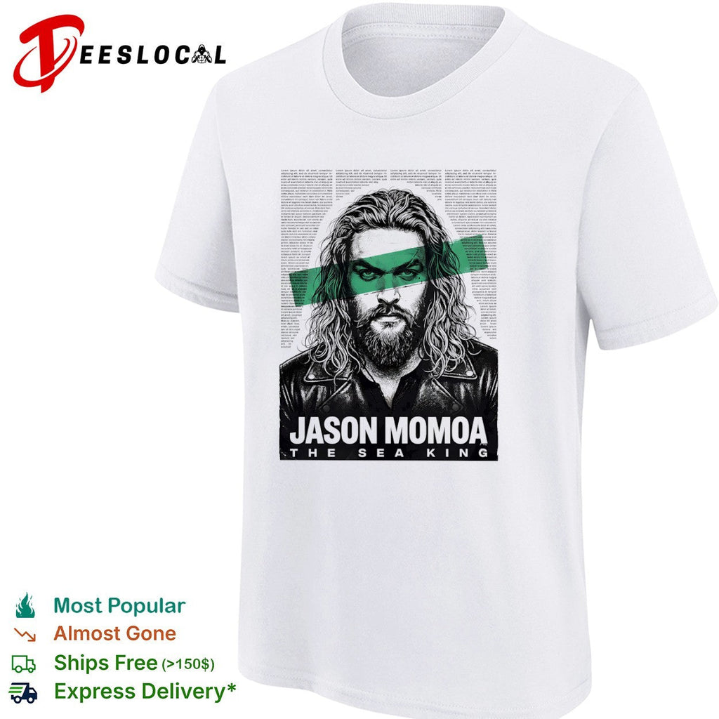 Jason Momoa the Sea King portrait shirt Unisex