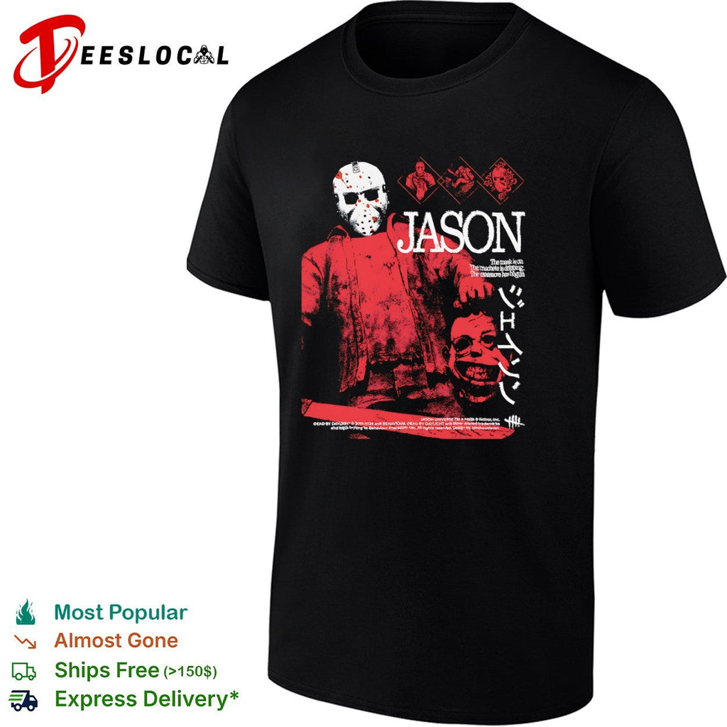 Jason Voorhees Friday the 13th The mask is on shirt Unisex