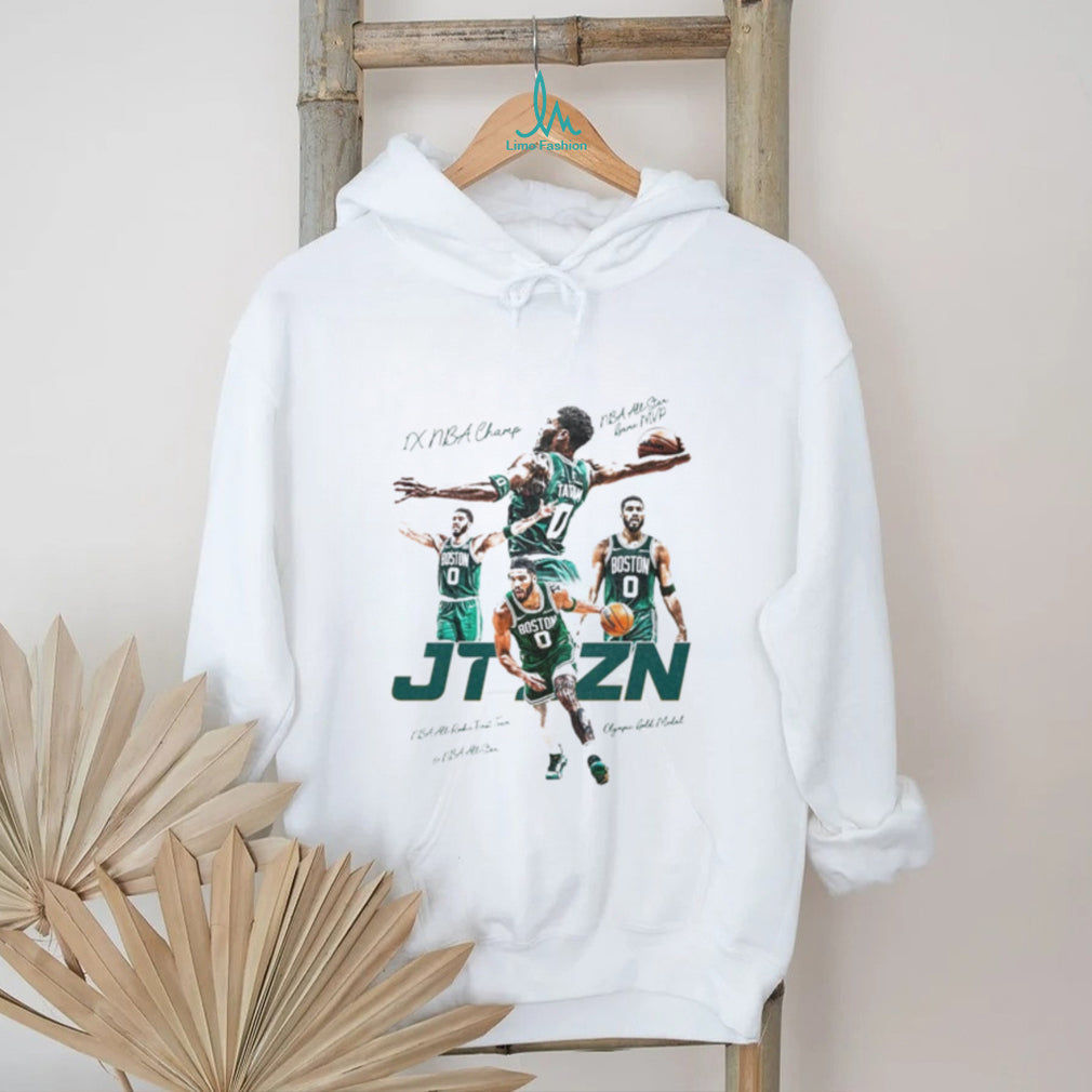 Jayson Tatum Boston Celtics JT SZN NBA Champ All Star Game MVP shirt
