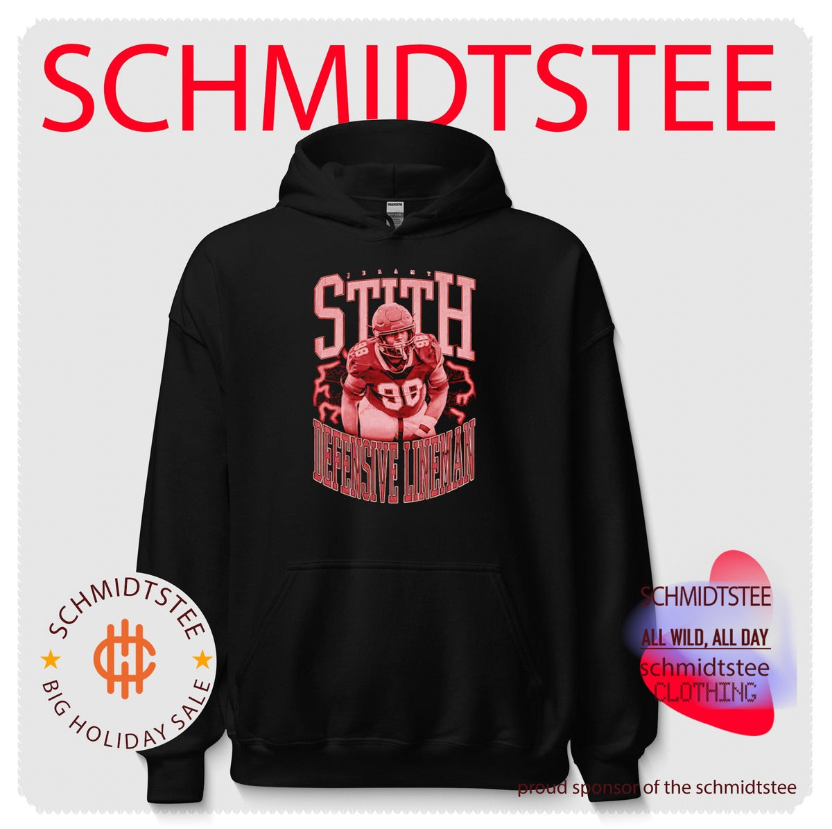Jeramy Stith Defensive Lineman football shirt Unisex