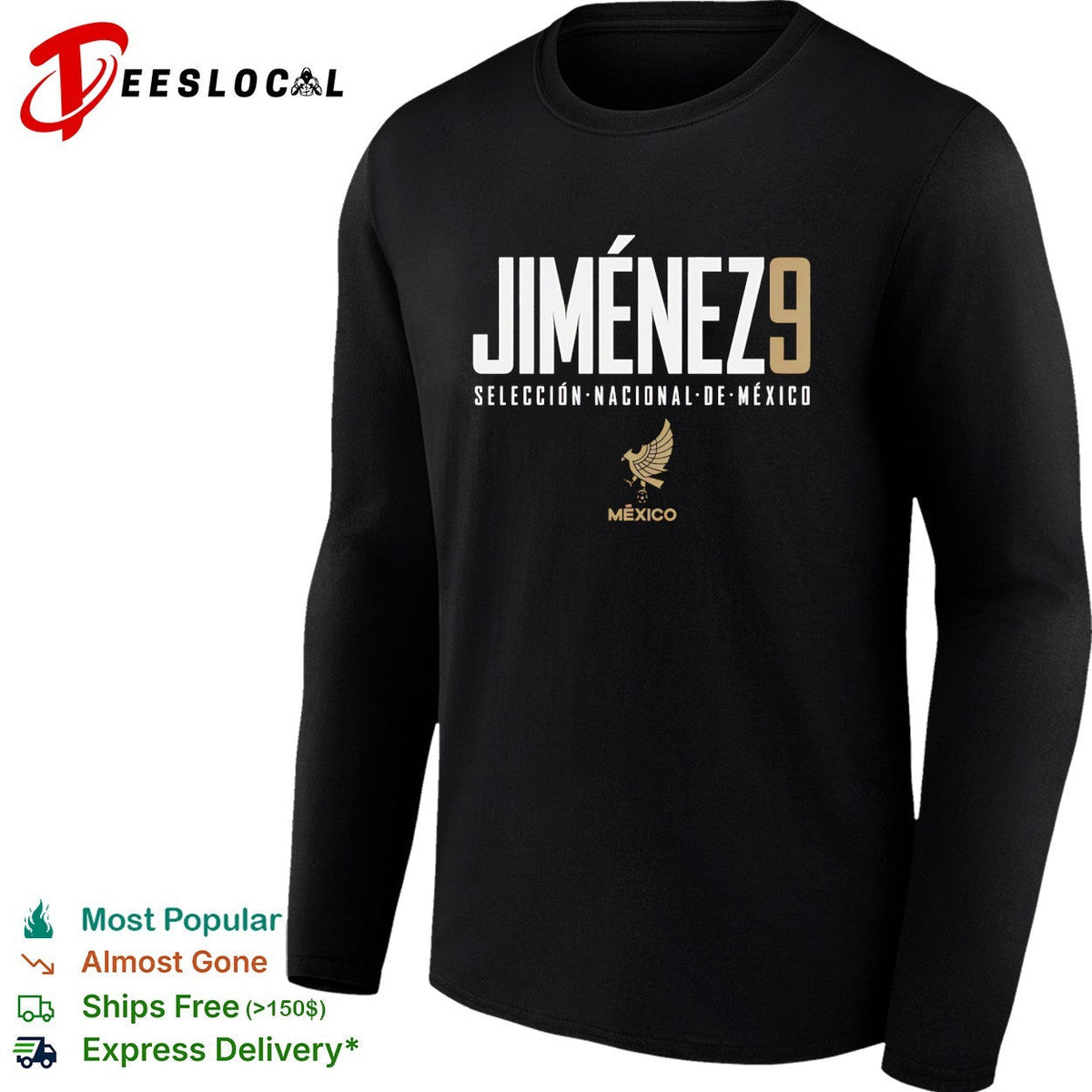 Jimenez 9 Mexico Seleccion Nacional de Mexico shirt Unisex