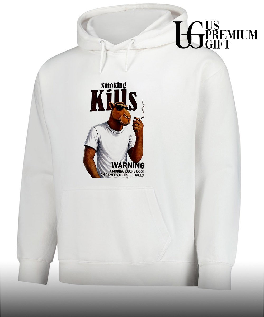 Joe Camel smoking Kills warning looks cool on camels too still kills shirt Unisex