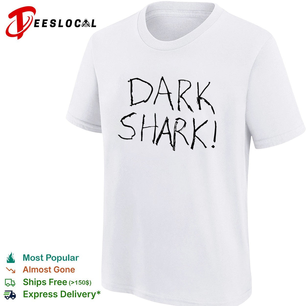 Johnny Knoxville Dark Shark shirt Unisex