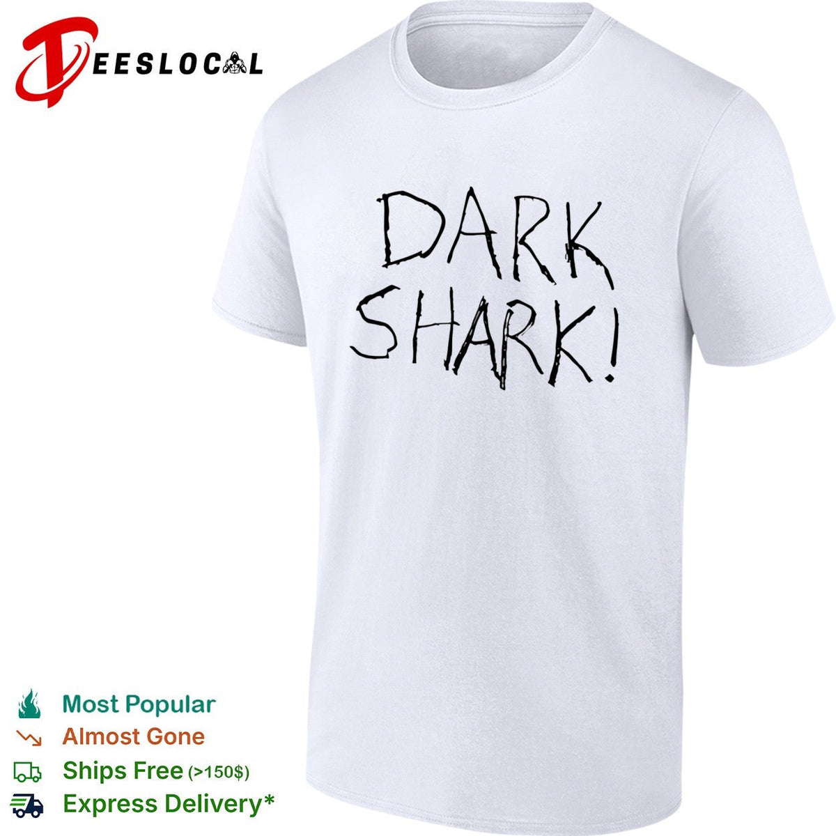 Johnny Knoxville Dark Shark shirt Unisex