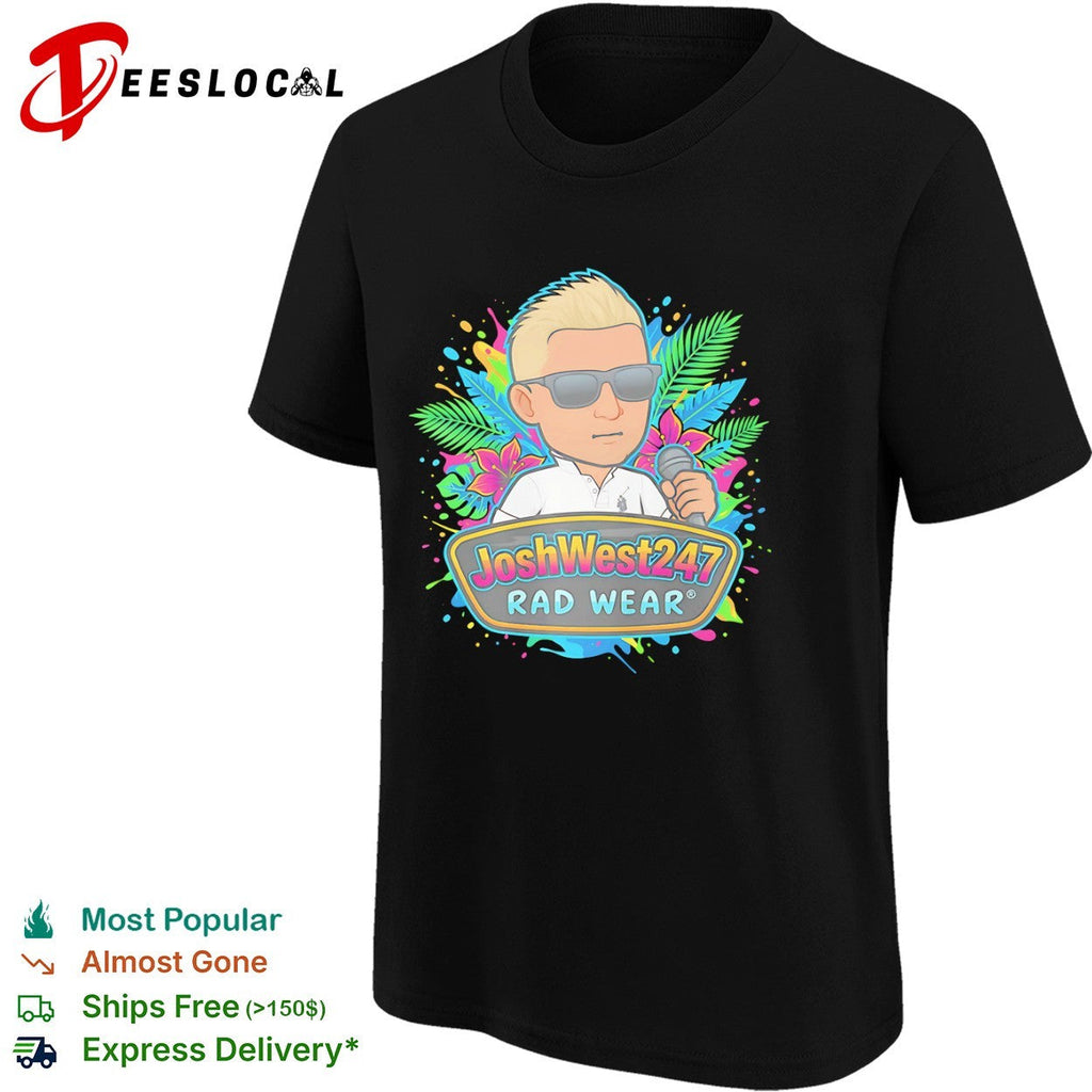 JoshWest247 Rad Wear tropical cartoon shirt Unisex