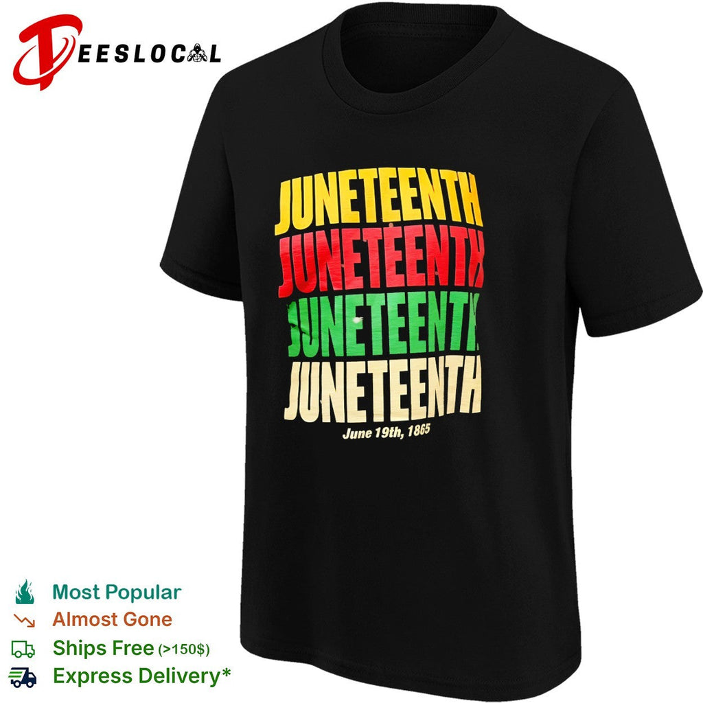 Juneteenth holiday June 19th 1865 shirt Unisex