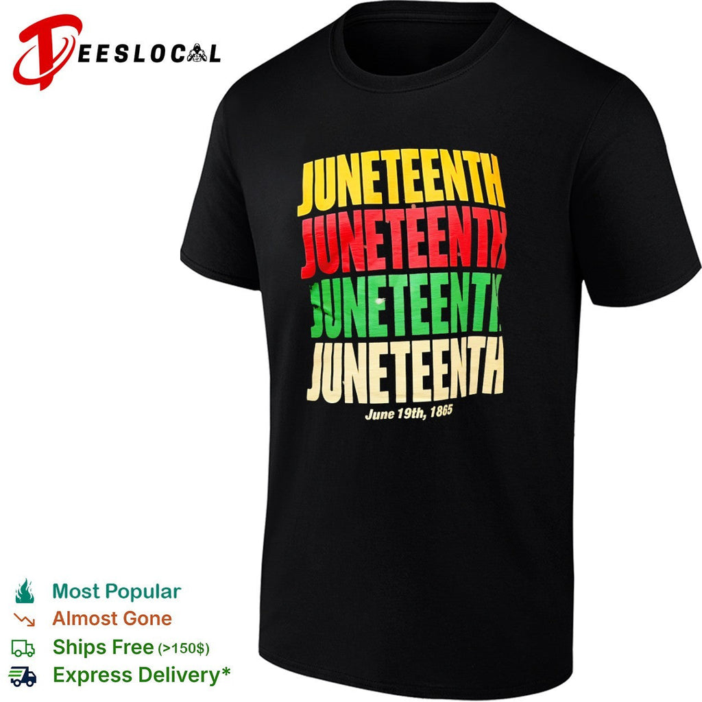 Juneteenth holiday June 19th 1865 shirt Unisex