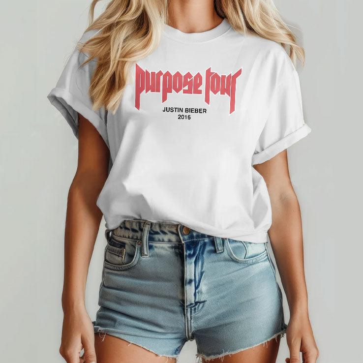 Justin Bieber Purpose Tour 2016 Shirt Unisex