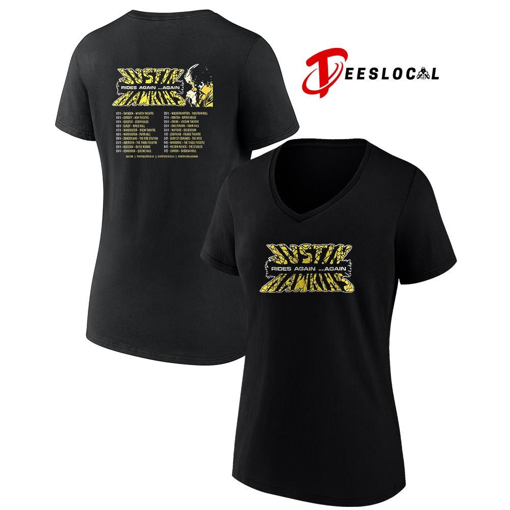Justin Hawkins Rides Again Again tour 2026 dates schedule shirt Unisex