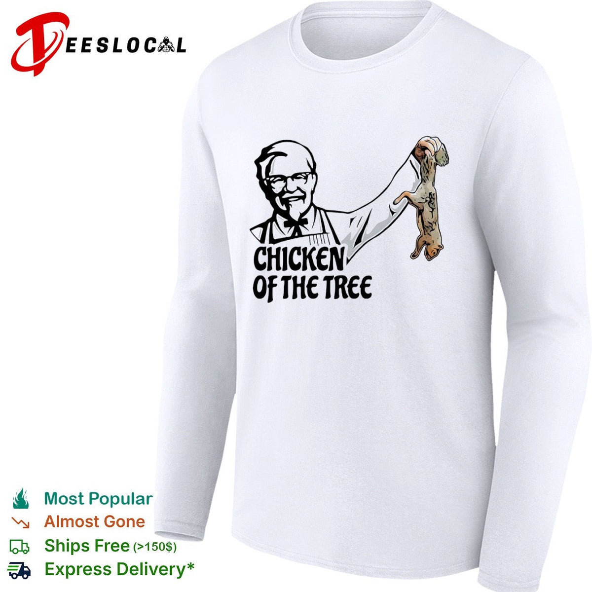 KFC Colonel Sanders Chicken of the Tree shirt Unisex
