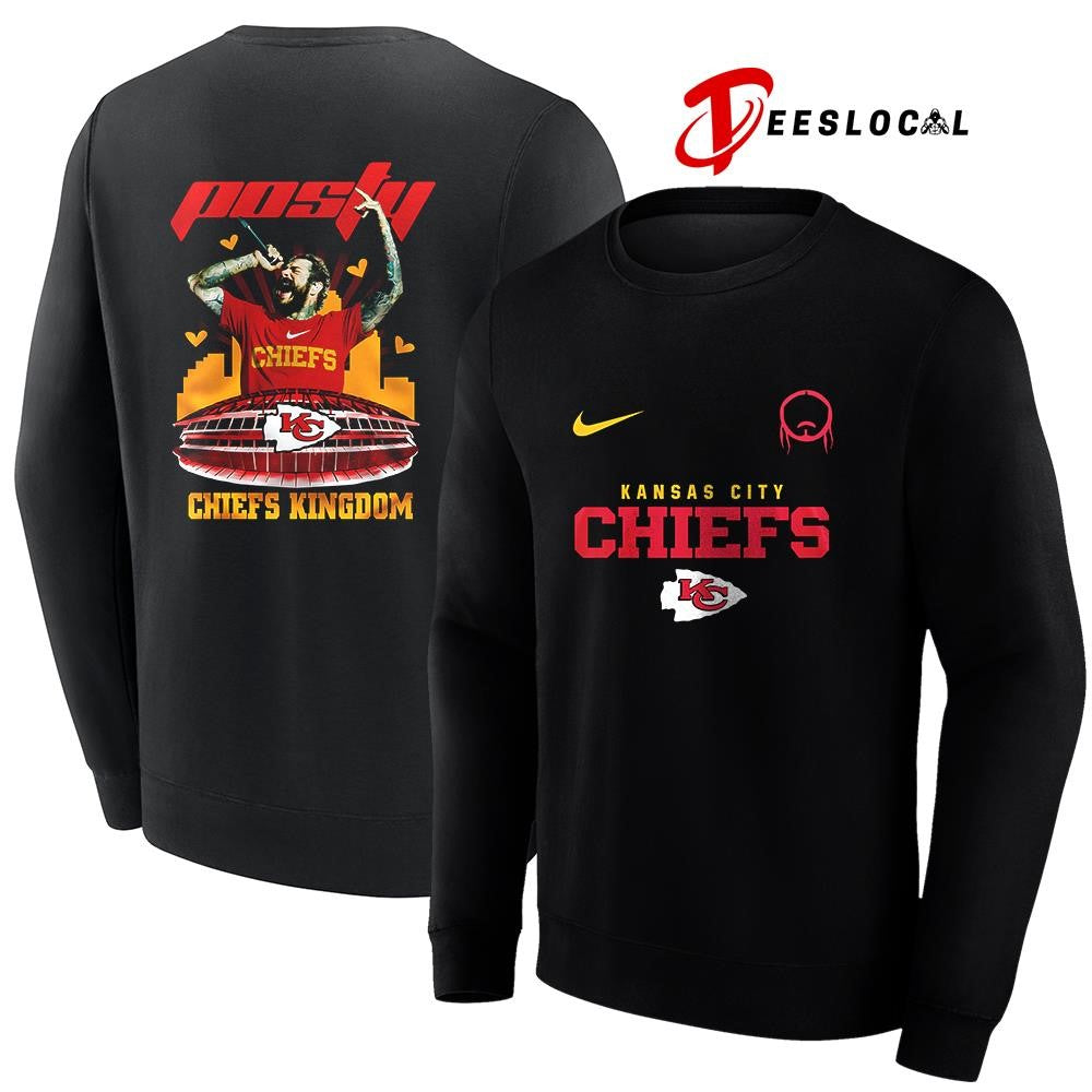 Kansas City Chiefs x Post Malone Posty stadium shirt Unisex