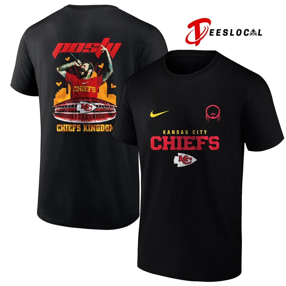 Kansas City Chiefs x Post Malone Posty stadium shirt Unisex