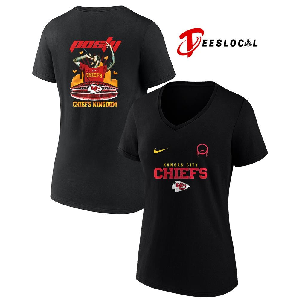 Kansas City Chiefs x Post Malone Posty stadium shirt Unisex