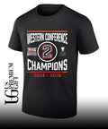 Kansas City Mavericks 2024-2026 ECHL Western Conference Champions Locker Room shirt Unisex