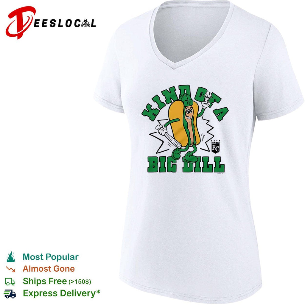 Kansas City Royals kind of a big dill hot dog KC shirt Unisex