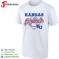 Kansas Jayhawks KU baseball logo team shirt Unisex