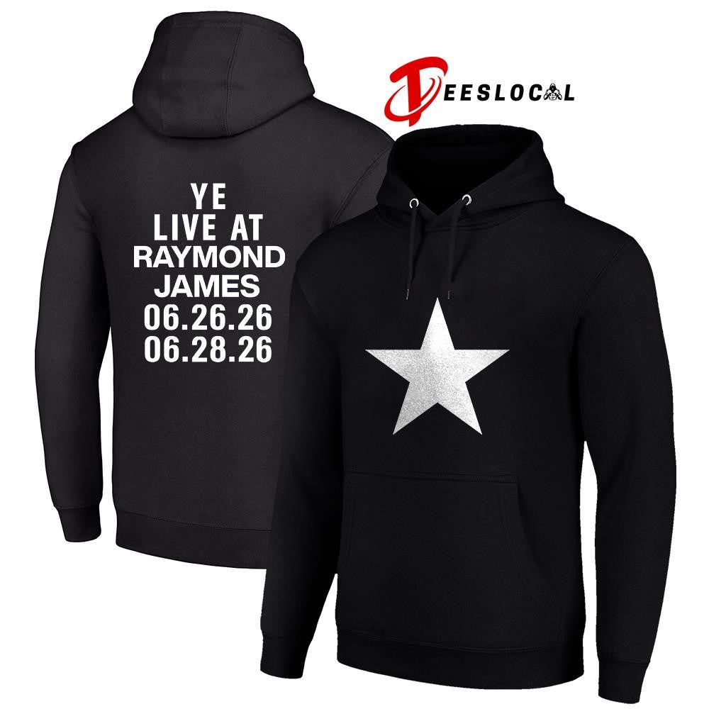 Kanye West Raymond James stadium Tampa Florida star shirt Unisex