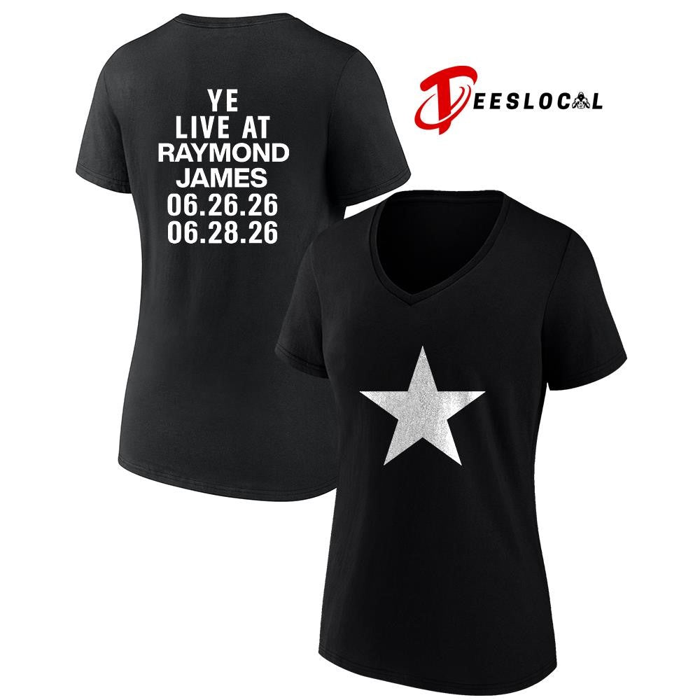 Kanye West Raymond James stadium Tampa Florida star shirt Unisex