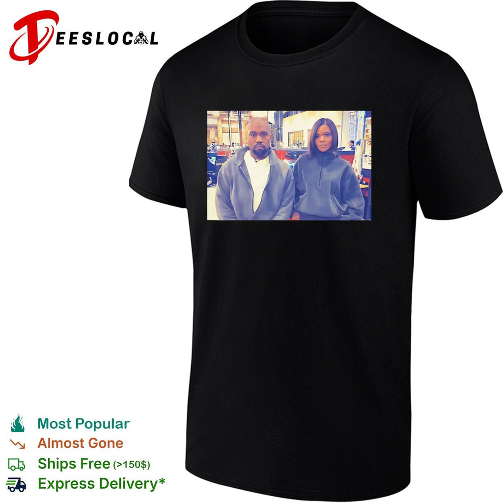 Kanye West and Candace Owens Black Lives Matter White Lives Matter Parody shirt Unisex