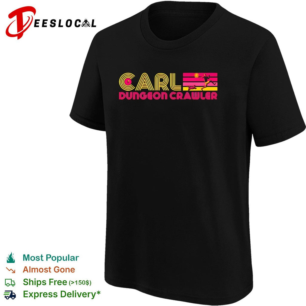 Karl Anthony Towns Minnesota Timberwolves Carl Dungeon Crawler parody retro shirt Unisex