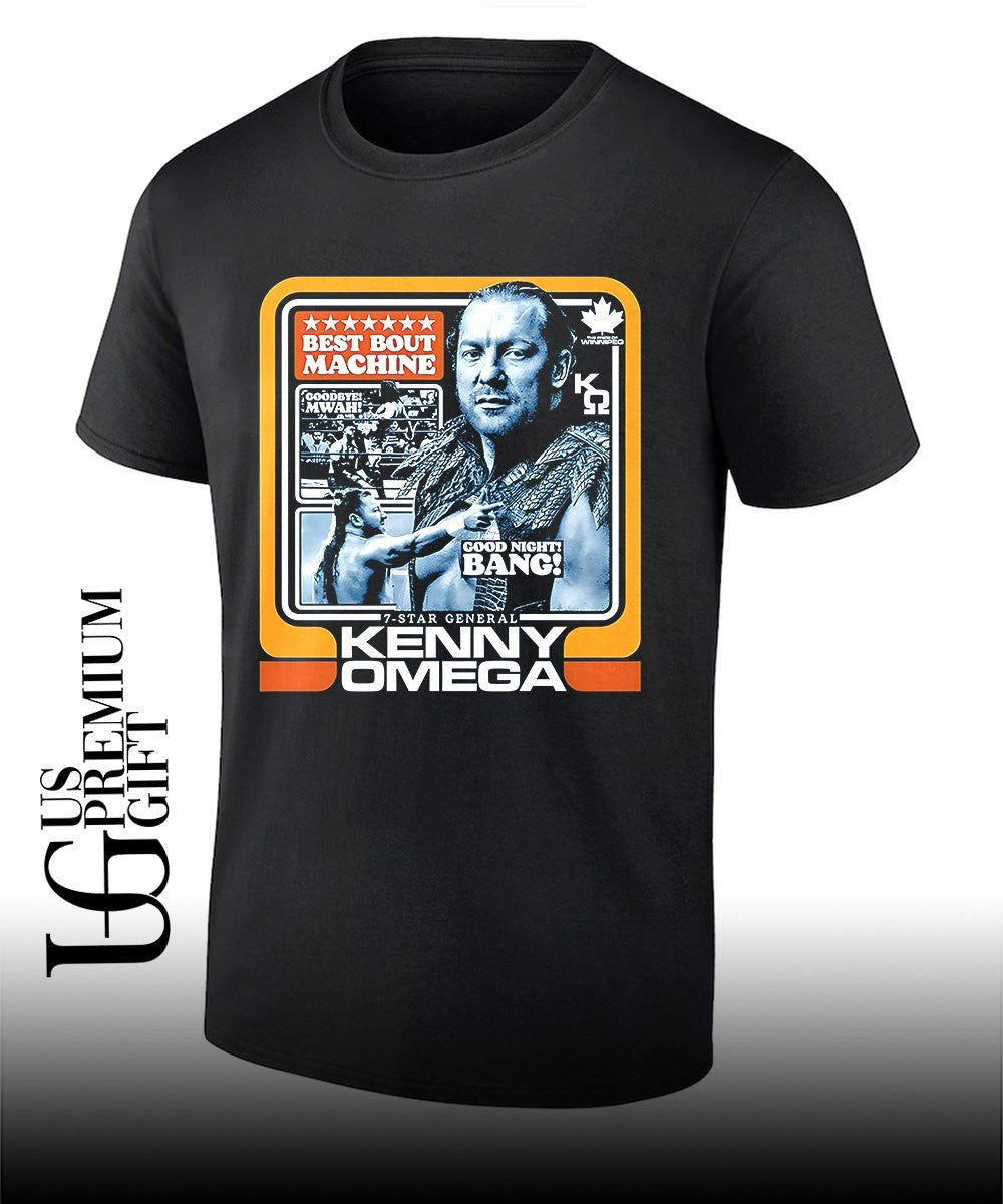 Kenny Omega AEW Wrestling Best Bout Machine 7-Star General Goodbye Mwah Bang shirt Unisex