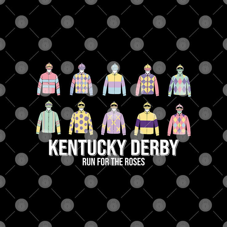 Kentucky Derby Run For The Roses T Shirt Unisex