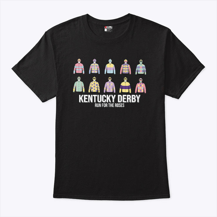 Kentucky Derby Run For The Roses T Shirt Unisex