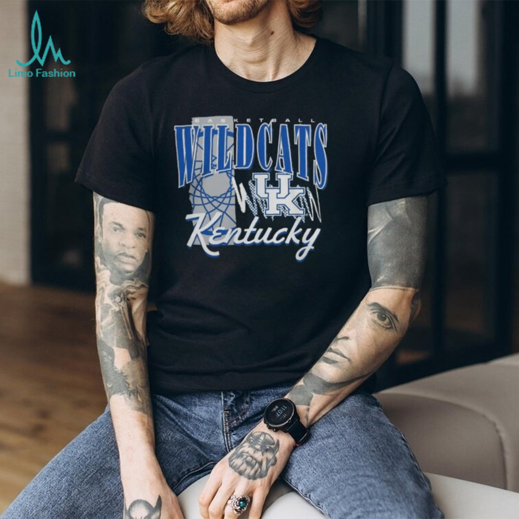 Kentucky Wildcats Basketball Graphic Tri Blend Shirt