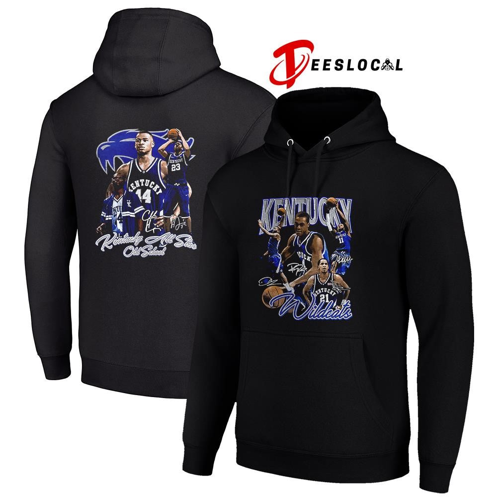 Kentucky Wildcats Kentucky all star old school graphic signatures shirt Unisex