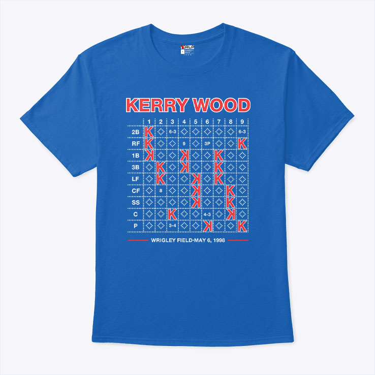 Kerry Wood 20K Scorecard Wrigley Field May 6 1998 Shirt Unisex