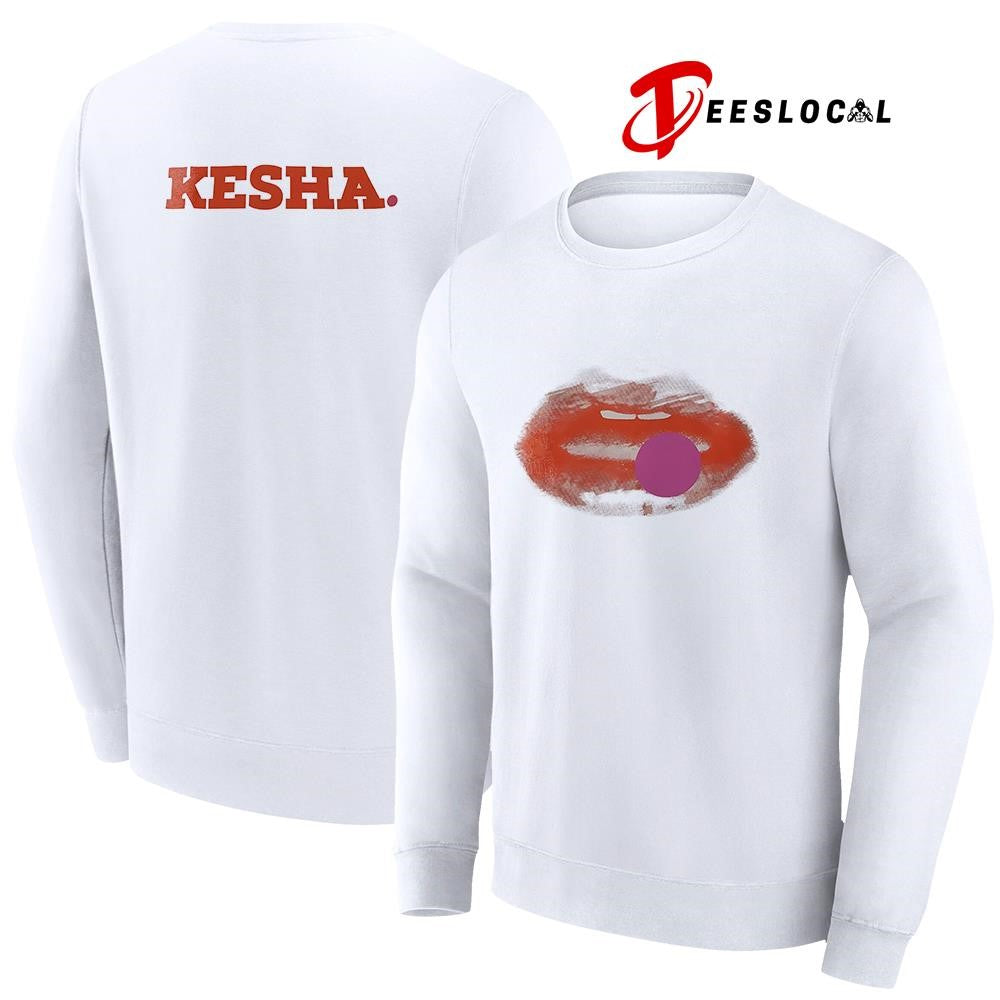 Kesha Lips vintage shirt Unisex