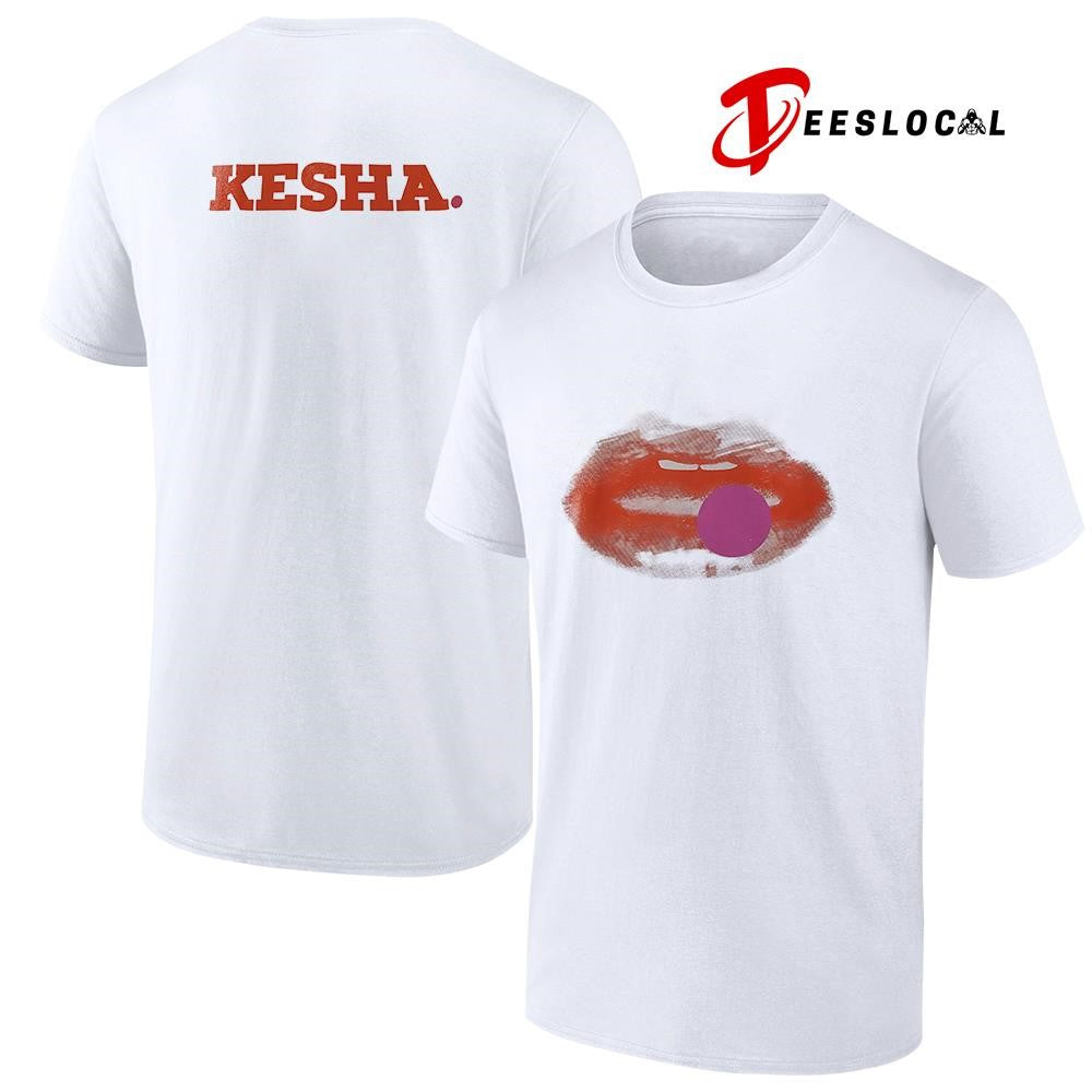 Kesha Lips vintage shirt Unisex
