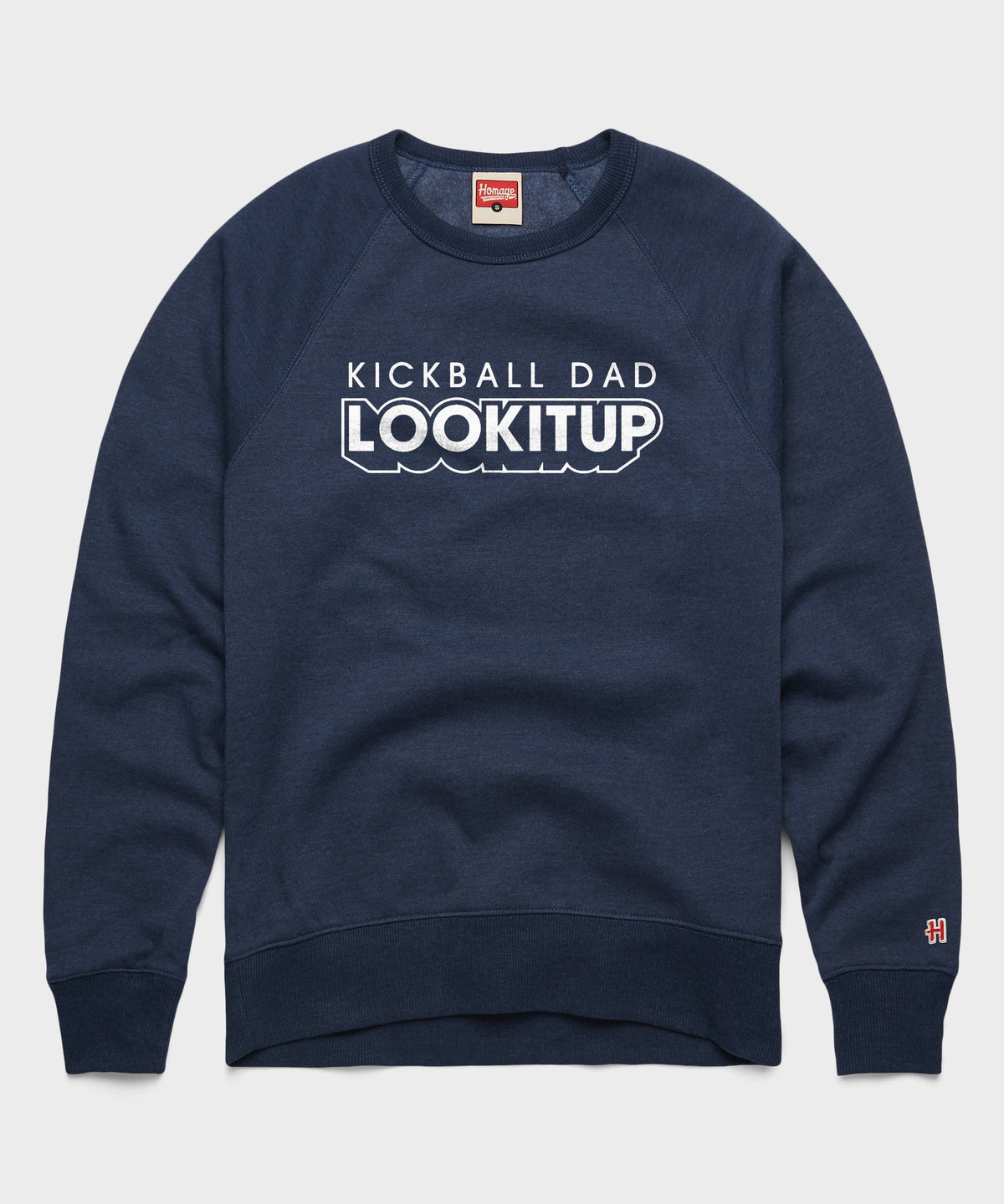 Kickball Dad LOOKITUP Crewneck Unisex