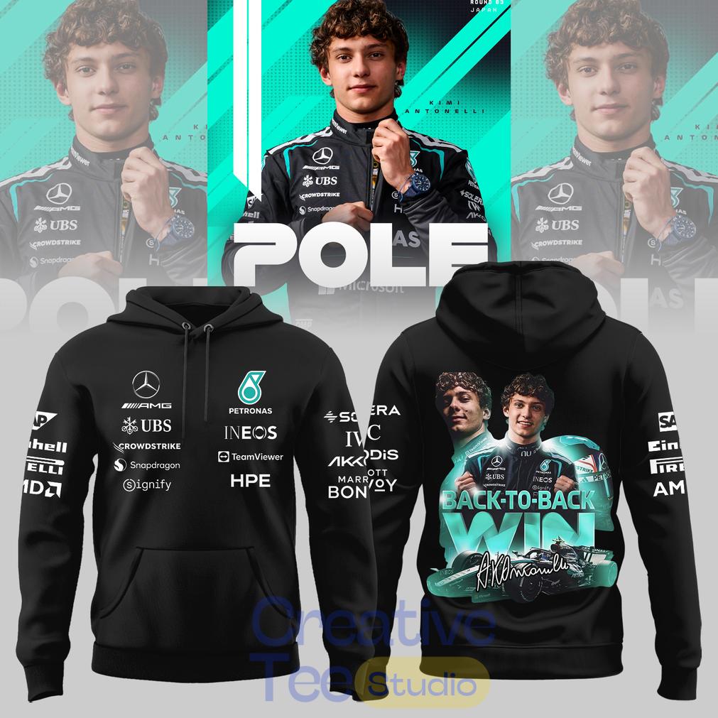 Kimi Antonelli “Back-to-Back” Pole 2026 Unisex